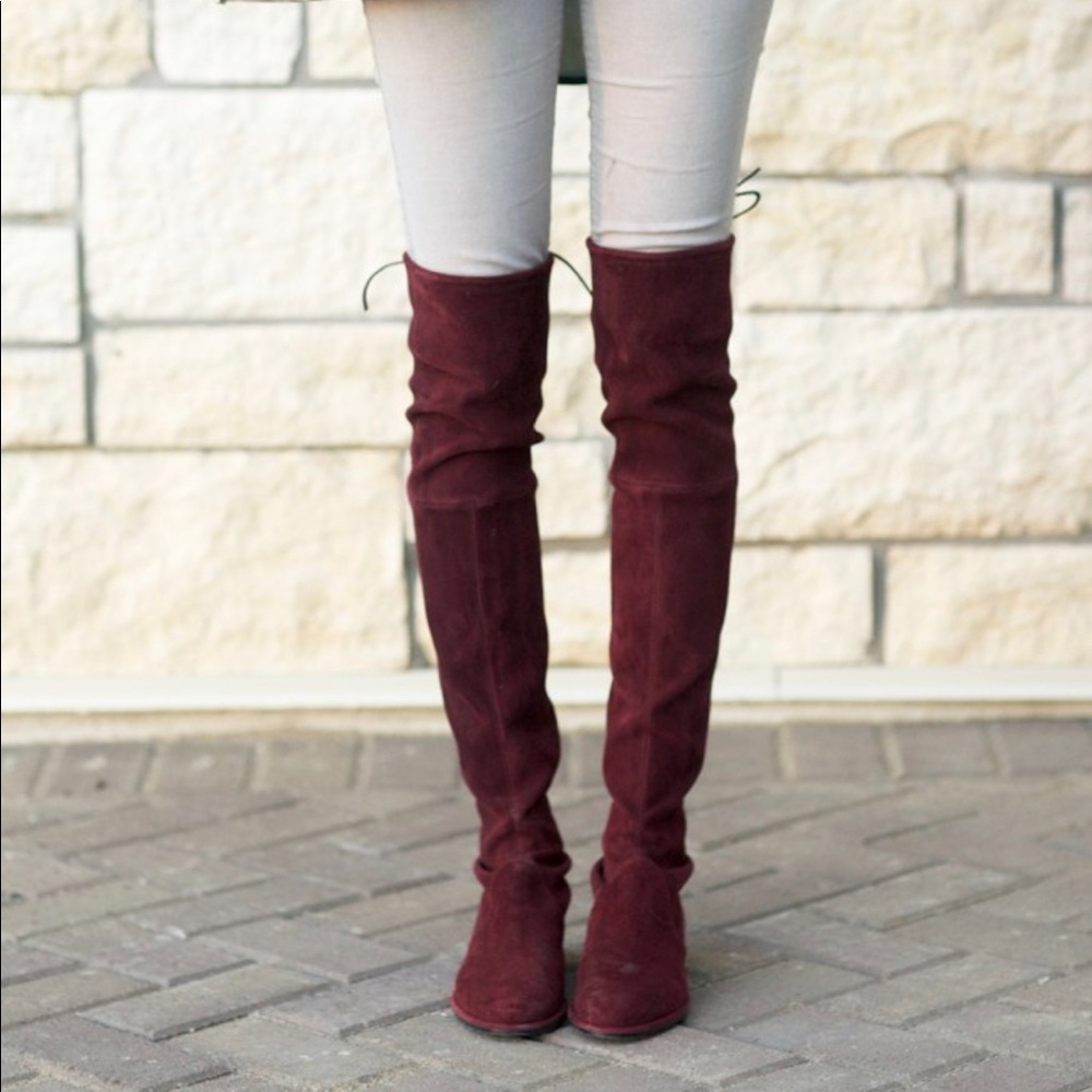 Authentic Thigh High Stuart Weitzman Boots - Picture 2 of 7
